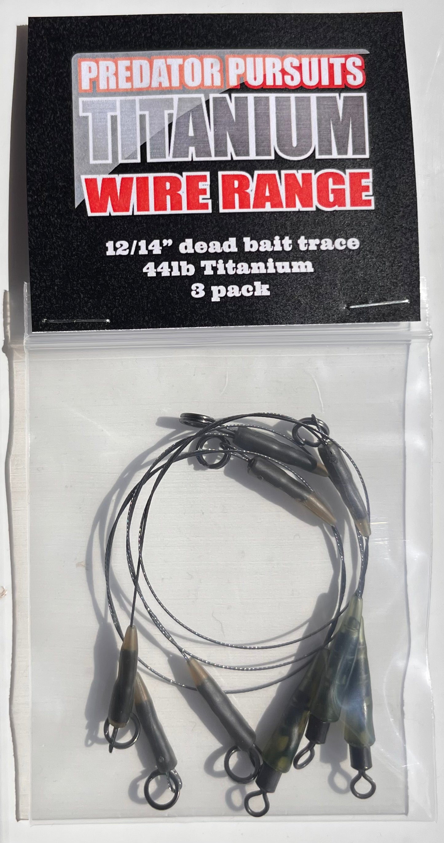 Titanium Pike trace short trace x 3