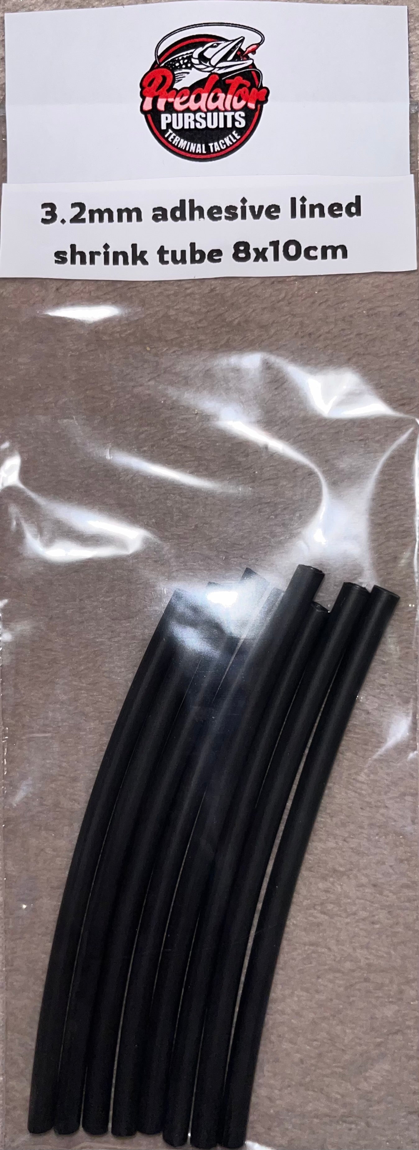 Shrink Tube with adhesive inner 2.4mm 8 x 10cm lengths