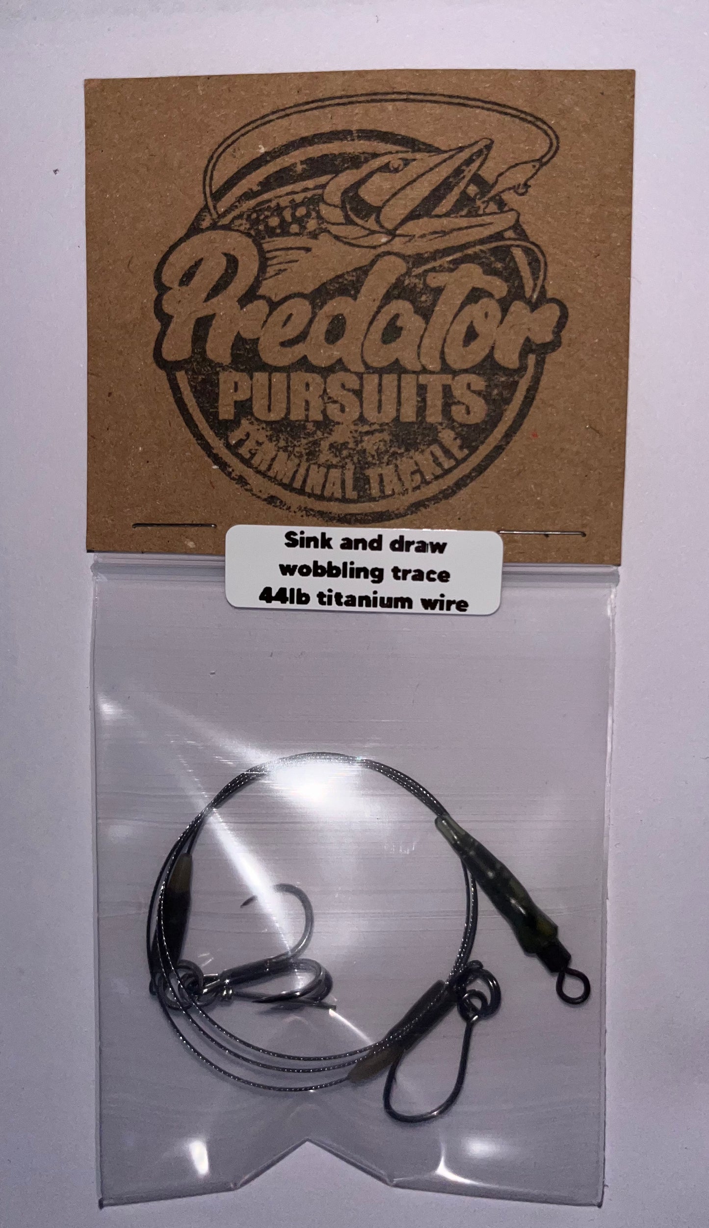 Sink and draw deadbait trace