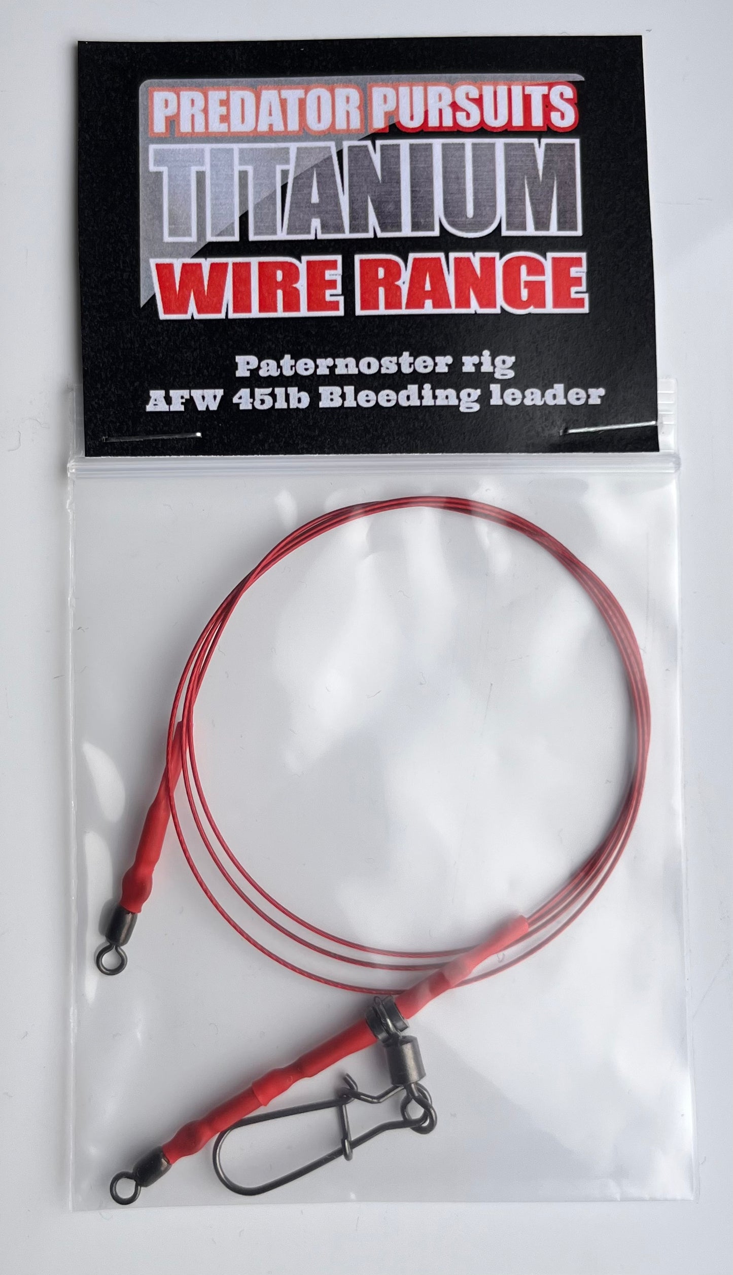 AFW Red Paternoster rig