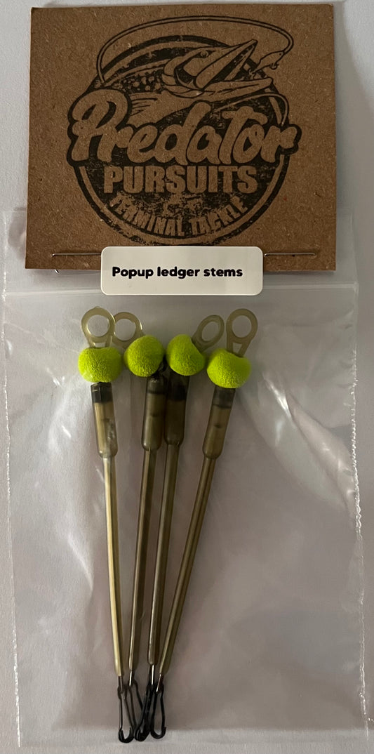 Pop up ledger stems x 4